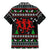 Running Oh What Fun Christmas Family Matching Mermaid Dress and Hawaiian Shirt Xmas Holiday Patterns - Wonder Print Shop