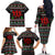 Running Oh What Fun Christmas Family Matching Off The Shoulder Long Sleeve Dress and Hawaiian Shirt Xmas Holiday Patterns - Wonder Print Shop