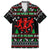 Running Oh What Fun Christmas Family Matching Off The Shoulder Long Sleeve Dress and Hawaiian Shirt Xmas Holiday Patterns - Wonder Print Shop