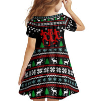 Running Oh What Fun Christmas Family Matching Off Shoulder Maxi Dress and Hawaiian Shirt Xmas Holiday Patterns - Wonder Print Shop