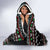 Running Oh What Fun Christmas Hooded Blanket Xmas Holiday Patterns - Wonder Print Shop