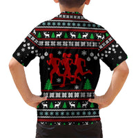 Running Oh What Fun Christmas Kid Hawaiian Shirt Xmas Holiday Patterns - Wonder Print Shop