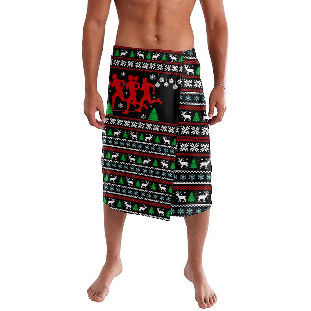 Running Oh What Fun Christmas Lavalava Xmas Holiday Patterns - Wonder Print Shop