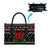 Running Oh What Fun Christmas Leather Bag Xmas Holiday Patterns - Wonder Print Shop