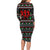 Running Oh What Fun Christmas Long Sleeve Bodycon Dress Xmas Holiday Patterns - Wonder Print Shop