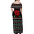 Running Oh What Fun Christmas Off Shoulder Maxi Dress Xmas Holiday Patterns - Wonder Print Shop