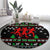 Running Oh What Fun Christmas Round Carpet Xmas Holiday Patterns - Wonder Print Shop