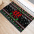 Running Oh What Fun Christmas Rubber Doormat Xmas Holiday Patterns - Wonder Print Shop