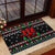 Running Oh What Fun Christmas Rubber Doormat Xmas Holiday Patterns - Wonder Print Shop
