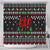 Running Oh What Fun Christmas Shower Curtain Xmas Holiday Patterns - Wonder Print Shop