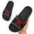 Running Oh What Fun Christmas Slide Sandals Xmas Holiday Patterns - Wonder Print Shop