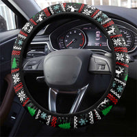 Running Oh What Fun Christmas Steering Wheel Cover Xmas Holiday Patterns - Wonder Print Shop