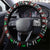 Running Oh What Fun Christmas Steering Wheel Cover Xmas Holiday Patterns - Wonder Print Shop