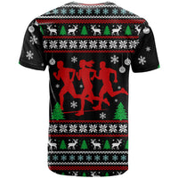 Running Oh What Fun Christmas T Shirt Xmas Holiday Patterns - Wonder Print Shop