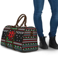 Running Oh What Fun Christmas Travel Bag Xmas Holiday Patterns - Wonder Print Shop