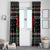 Running Oh What Fun Christmas Window Curtain Xmas Holiday Patterns - Wonder Print Shop