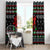 Running Oh What Fun Christmas Window Curtain Xmas Holiday Patterns - Wonder Print Shop