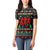 Running Oh What Fun Christmas Women Polo Shirt Xmas Holiday Patterns - Wonder Print Shop