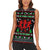 Running Oh What Fun Christmas Women Sleeveless Polo Shirt Xmas Holiday Patterns - Wonder Print Shop