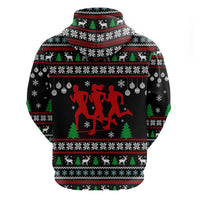 Running Oh What Fun Christmas Zip Hoodie Xmas Holiday Patterns - Wonder Print Shop