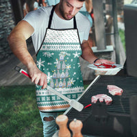 Sanitizer Merry Christmas Apron Xmas Holiday Patterns - Wonder Print Shop