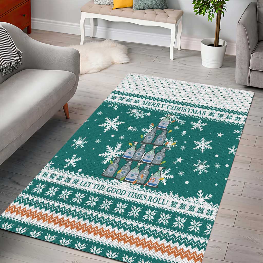 Sanitizer Merry Christmas Area Rug Xmas Holiday Patterns - Wonder Print Shop