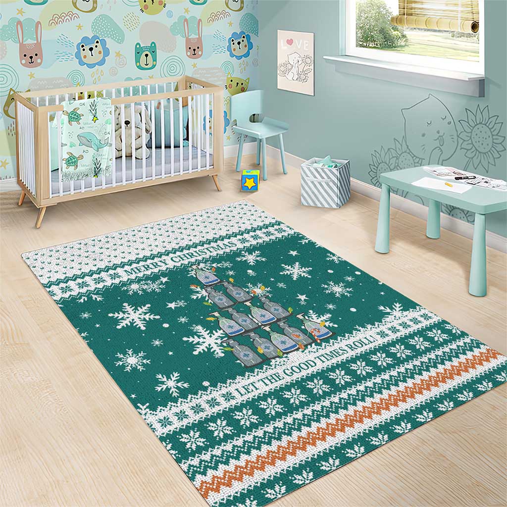 Sanitizer Merry Christmas Area Rug Xmas Holiday Patterns - Wonder Print Shop