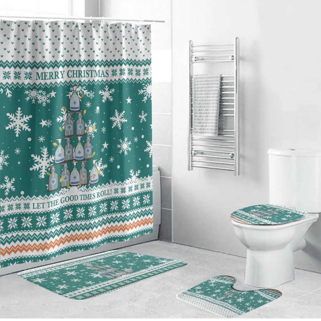 Sanitizer Merry Christmas Bathroom Set Xmas Holiday Patterns - Wonder Print Shop