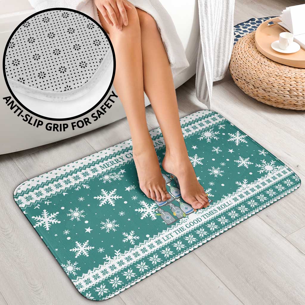 Sanitizer Merry Christmas Bathroom Set Xmas Holiday Patterns - Wonder Print Shop