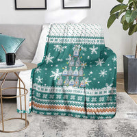 Sanitizer Merry Christmas Blanket Xmas Holiday Patterns - Wonder Print Shop