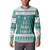 Sanitizer Merry Christmas Button Sweatshirt Xmas Holiday Patterns - Wonder Print Shop