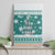 Sanitizer Merry Christmas Canvas Wall Art Xmas Holiday Patterns - Wonder Print Shop