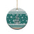 Sanitizer Merry Christmas Ceramic Ornament Xmas Holiday Patterns - Wonder Print Shop