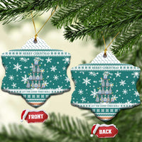 Sanitizer Merry Christmas Ceramic Ornament Xmas Holiday Patterns - Wonder Print Shop