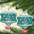 Sanitizer Merry Christmas Ceramic Ornament Xmas Holiday Patterns - Wonder Print Shop