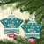 Sanitizer Merry Christmas Ceramic Ornament Xmas Holiday Patterns - Wonder Print Shop