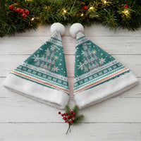 Sanitizer Merry Christmas Santa Hat Xmas Holiday Patterns - Wonder Print Shop