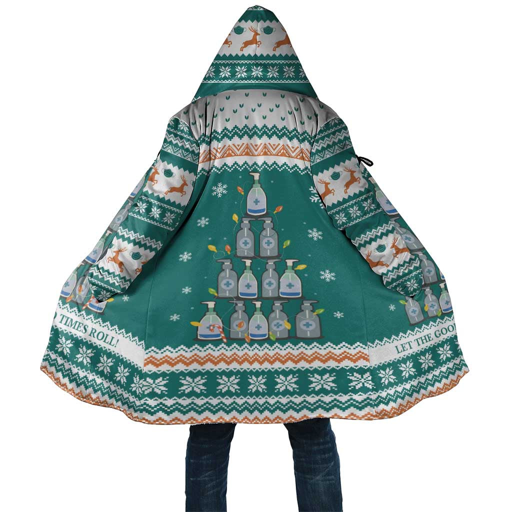 Sanitizer Merry Christmas Cloak Xmas Holiday Patterns - Wonder Print Shop