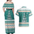 Sanitizer Merry Christmas Couples Matching Off Shoulder Maxi Dress and Hawaiian Shirt Xmas Holiday Patterns - Wonder Print Shop