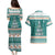 Sanitizer Merry Christmas Couples Matching Puletasi and Hawaiian Shirt Xmas Holiday Patterns - Wonder Print Shop