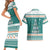 Sanitizer Merry Christmas Couples Matching Short Sleeve Bodycon Dress and Hawaiian Shirt Xmas Holiday Patterns - Wonder Print Shop