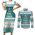Sanitizer Merry Christmas Couples Matching Short Sleeve Bodycon Dress and Long Sleeve Button Shirt Xmas Holiday Patterns - Wonder Print Shop