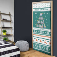Sanitizer Merry Christmas Door Cover Xmas Holiday Patterns - Wonder Print Shop