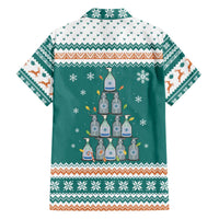 Sanitizer Merry Christmas Family Matching Off The Shoulder Long Sleeve Dress and Hawaiian Shirt Xmas Holiday Patterns - Wonder Print Shop