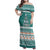 Sanitizer Merry Christmas Family Matching Off Shoulder Maxi Dress and Hawaiian Shirt Xmas Holiday Patterns - Wonder Print Shop