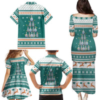 Sanitizer Merry Christmas Family Matching Puletasi and Hawaiian Shirt Xmas Holiday Patterns - Wonder Print Shop
