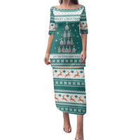 Sanitizer Merry Christmas Family Matching Puletasi and Hawaiian Shirt Xmas Holiday Patterns - Wonder Print Shop