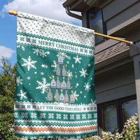 Sanitizer Merry Christmas Garden Flag Xmas Holiday Patterns - Wonder Print Shop
