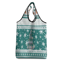 Sanitizer Merry Christmas Grocery Bag Xmas Holiday Patterns - Wonder Print Shop