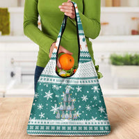 Sanitizer Merry Christmas Grocery Bag Xmas Holiday Patterns - Wonder Print Shop